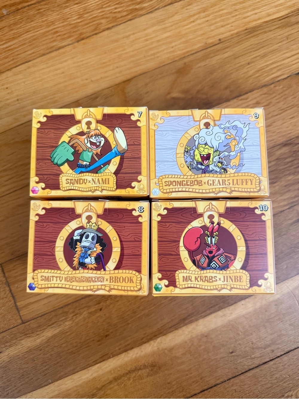 McDonald’s One Piece & SpongeBob Blind Box Figures 4 of Lot